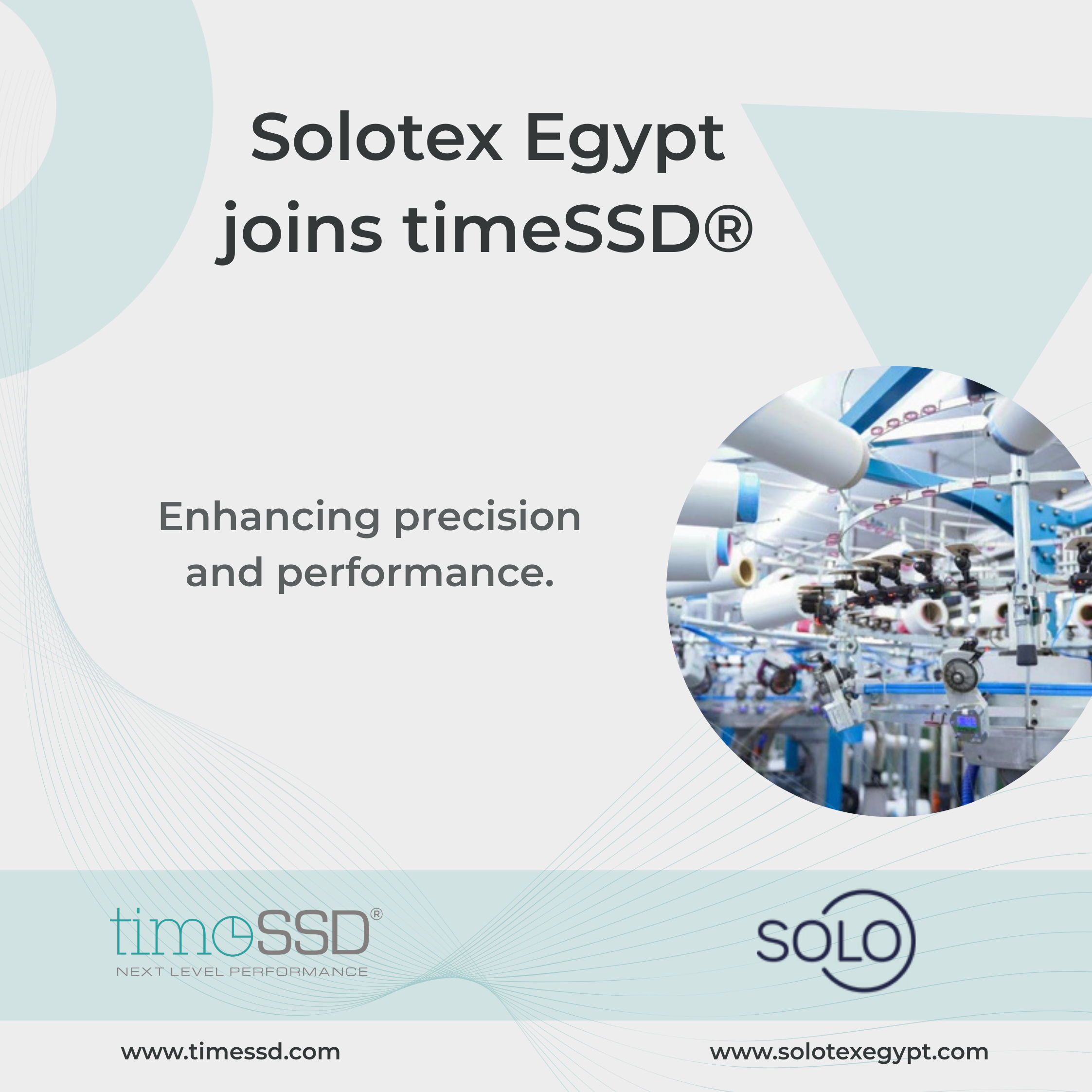 Solotex Egypt has joined timeSSD®